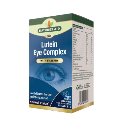 Natures Aid Lutein Eye Complex 30 caps